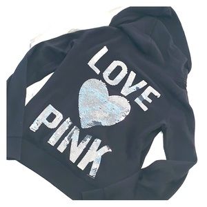 PINK VIctorias Secret zip up hoodie